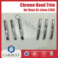 High Quality New ABS Plastic Chrome Hood Trim for Benz GL Class X166